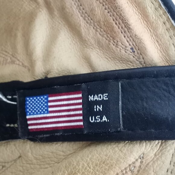 DAN POST Western Cowboy Boots 6550 Black Leather USA Made - Picture 11 of 13